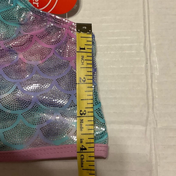 NWT 2 piece Purple Mermaid Bikini Set - Picture 6 of 9